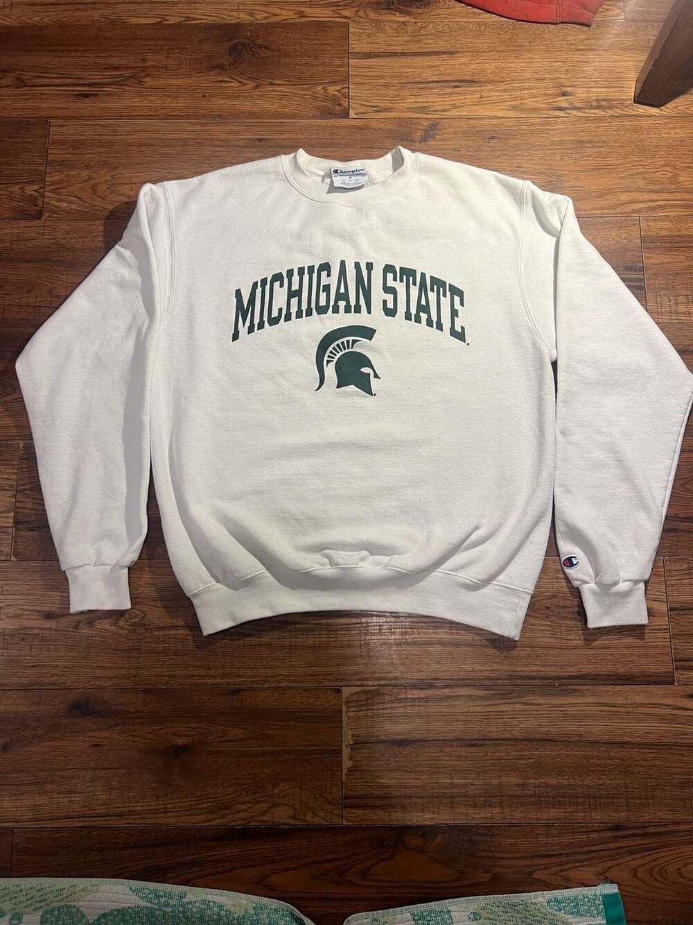Vintage Champion Michigan State Spartans Crewneck Sweatshirt